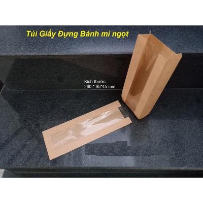 Túi Giấy Đựng Bánh Mì Có Cửa Sổ Trong Suốt Giá Tốt